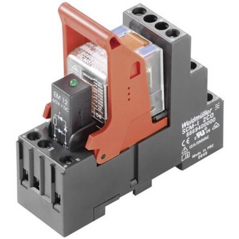 Modulo relè Weidmuller RCMKIT-I 24VAC 3 invertitori LED