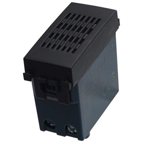 Modulo ronzatore, serie Venus, nero, 6A, compatibile con serie Vimar Arkè - Ettroit VA1501