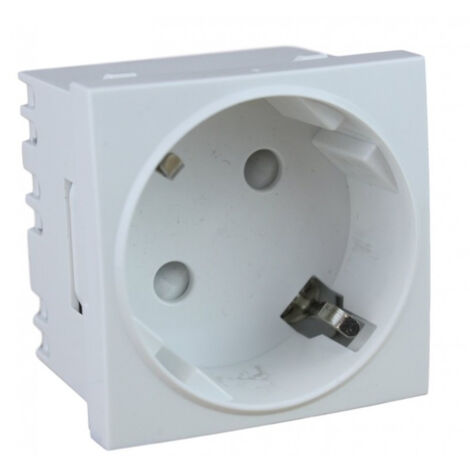 Modulo SCHUKO 45x45 BLANCO