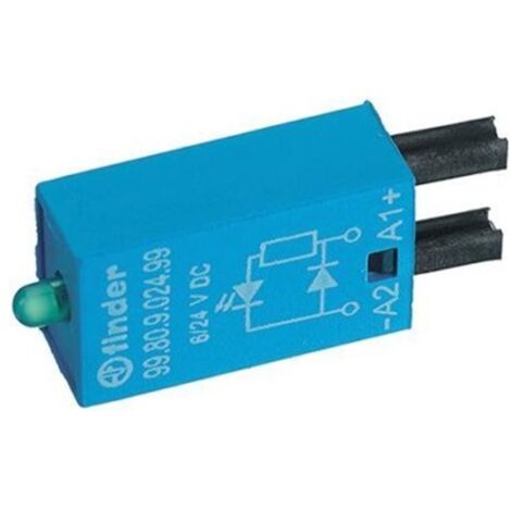 Modulo Segnalazione Led Diodo 6 24V DC Finder 9980902499
