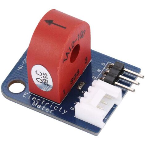Módulo sensor de corriente CA de 5 A con transformador activo y módulo sensor de corriente