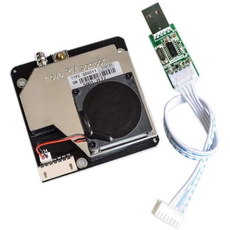 Modulo sensore di rilevamento della qualità dell'aria PM Sensor SDS011 PM2.5 Sensori di polvere super ad alta precisione Uscita digitale