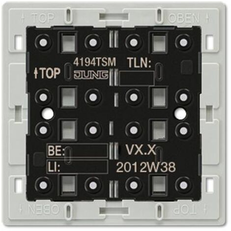 Modulo sensore Jung 4194tsm cablato pulsanti LED temperatura