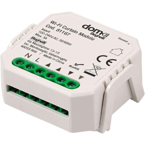 Modulo Smart Attuatore Per Tapparelle Motorizzate Wi-Fi Dom-e Beghelli 81167