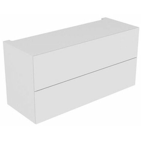 Modulo sottobanco EDITION 11 PLANNING 1400 x 700 x 535 mm con illuminazione interna a led cashmere / vetro cashmere KEUCO
