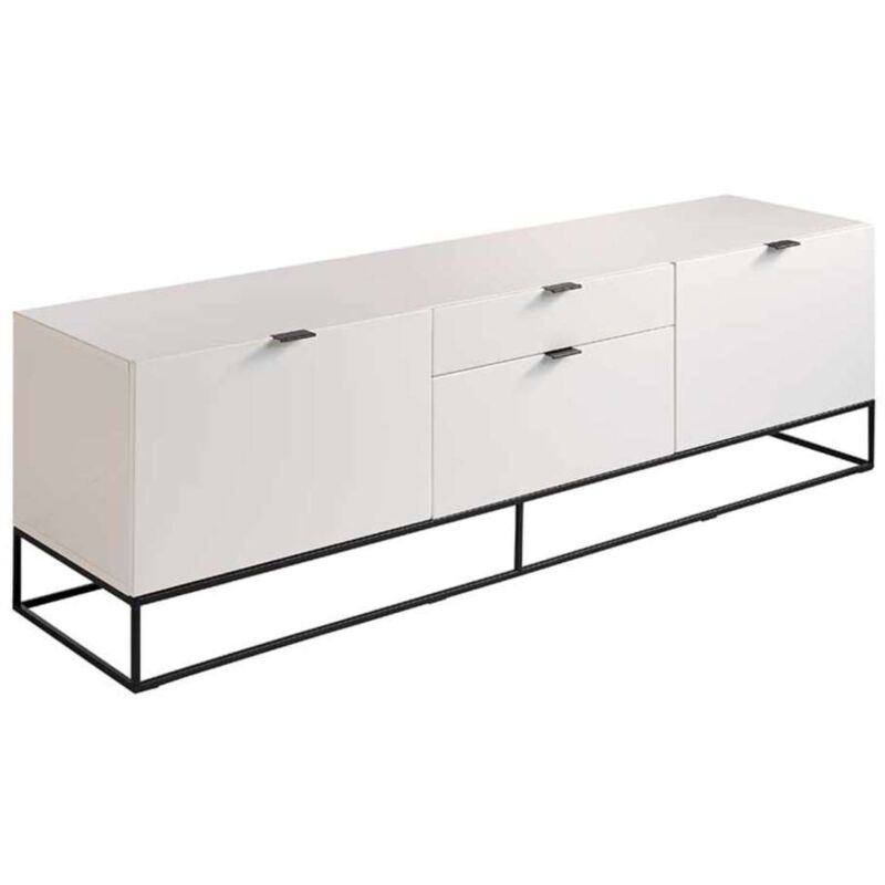 

Módulo TV lacado en blanco OMAN 180 x 45 x 53 cm (largo x ancho x alto)