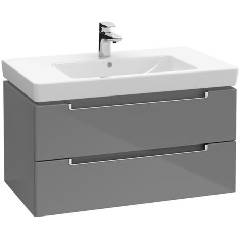 Módulos Villeroy & Boch Metro 2.0 A689, color: Olmo Impresso, mango: cromado brillante - A68910PN