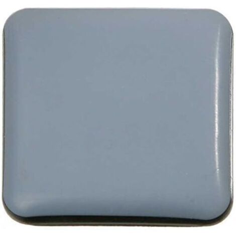 Möbelgleiter, 16 Stück, selbstklebend, Teflon, 50 x 50 mm, PTFE, rutschfest, Supergleiter