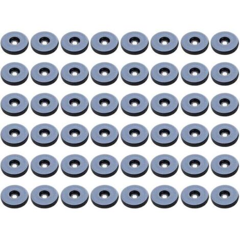 Möbelgleiter, 48er-Pack runde Teflon-Möbelgleiter, vibrationshemmende Möbelgleiter – 19 mm, (rund)