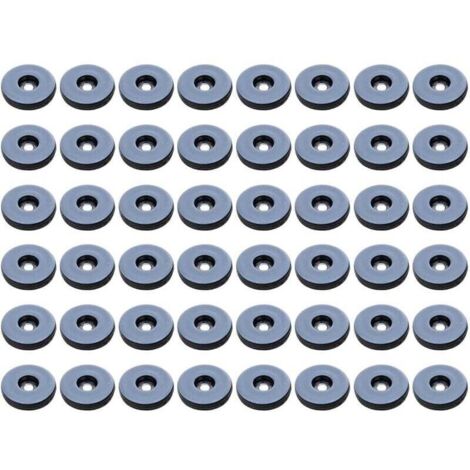 Möbelgleiter, 48er-Packung, runde Teflon-Möbelgleiter, Antivibrationsgleiter, (rund) 19 mm