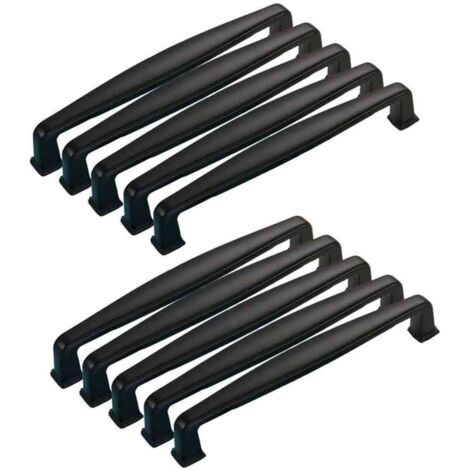 Möbelgriff, 128 mm Lochabstand, 10 Stück, Küchenschranktürgriff, Schlafzimmer