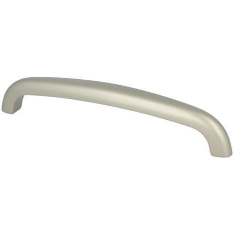 Möbelgriff 128mm Lochabstand Mattes Satinfinish Schubladengriff Kommodengriff
