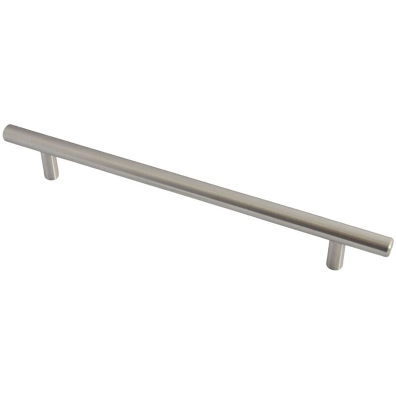 Möbelgriff ba 160mm, Griffstange Edelstahl massiv, Küchengriff