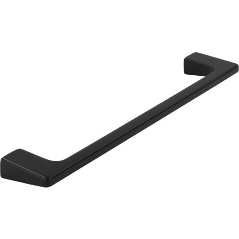 Möbelgriff Beset LA 128, Griff Breite 139mm, Zinkdruckguss schwarz matt
