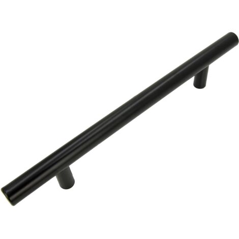 Möbelgriff Geländer 128 mm schwarz
