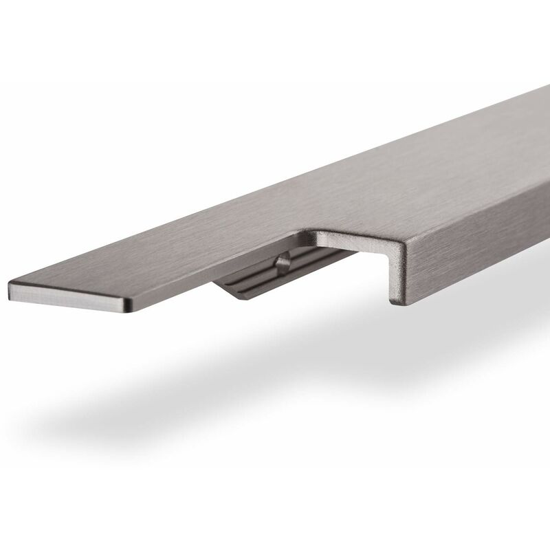 So-Tech Griffleiste Slim 695 Mm Edelstahloptik Gebürstet Zum Einfräsen (harpunenstegmontage)