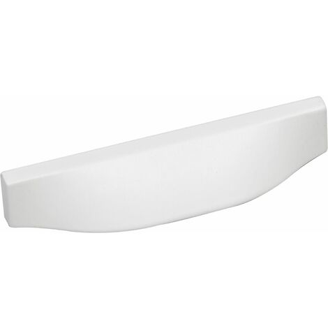 Möbelgriff Kito Breite 94 mm, Zinkdruckguss weiß matt