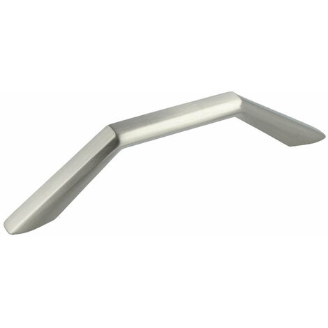 Möbelgriff Kommodengriff Lochabstand 96mm Edelstahl finish Küchengriff