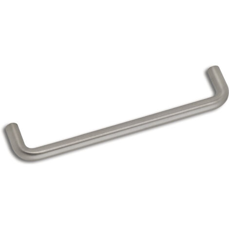 Möbelgriff Kratos Schubladengriff 256 x 266 mm Griff Edelstahl gebürstet