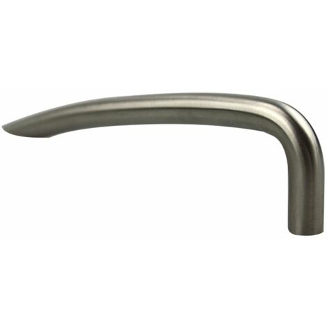 Möbelgriff Modell Cleveland ø 10mm massiv Edelstahl La 128mm matt gebürstet
