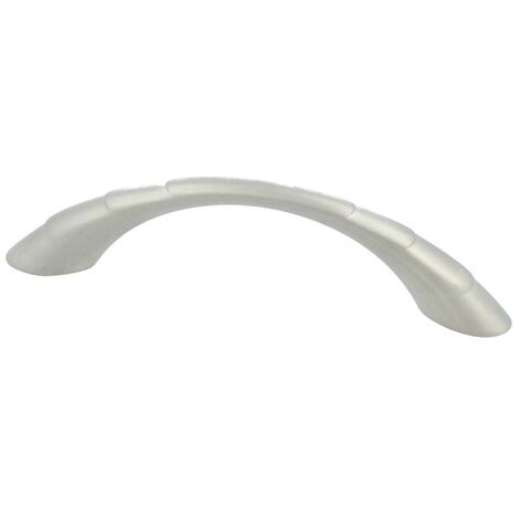 Möbelgriff Nickel matt LA 64 mm Schrankgriff aus Metall in diversen Farben