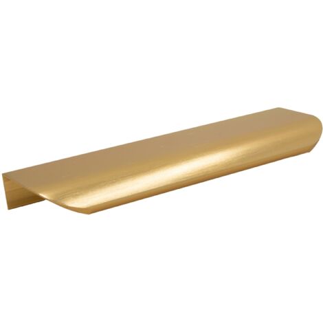 Möbelkantengriff 350 mm dunkleres Gold
