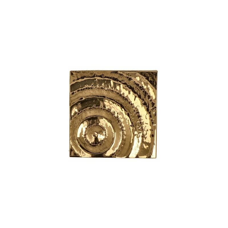 Möbelknopf 40mm Bronze natur poliert (RBP) Rü - Aqua