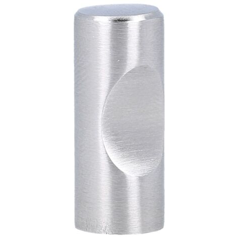 Möbelknopf Edelstahl Schubladenknopf Schrankknopf Kommodenknopf 24mm Griffmulde