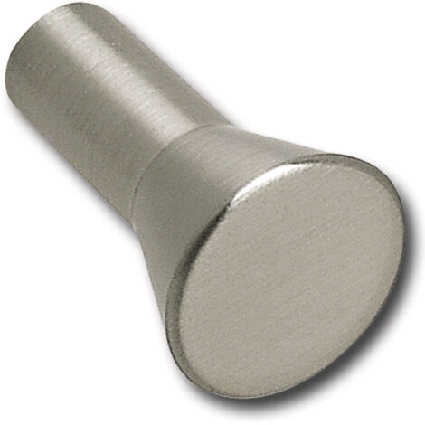 Möbelknopf Karme ø 15 mm Möbelknauf Tiefe 24 mm Türknopf Edelstahl Effekt