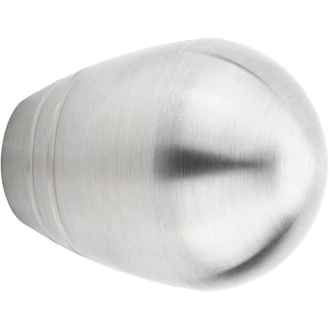 Möbelknopf LIVINGSTON Ø 30 mm Höhe 37 mm Edelstahl gebürstet Schrankknopf Griff