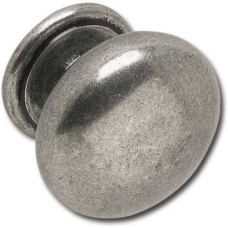 Möbelknopf (Möbelknauf) Omaha ø 33mm Tiefe 27mm Möbelgriff ZN altsilber
