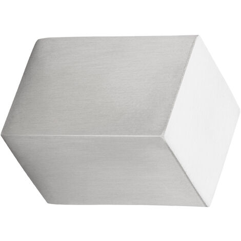 Möbelknopf NEATH Länge 15 mm Höhe 25 mm Edelstahl gebürstet Knopf Schrankknopf
