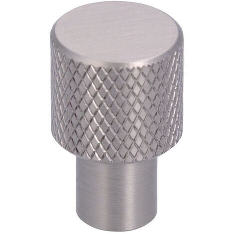 Möbelknopf SIRO Aluminium - 16 mm - Edelstahl matt