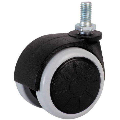 Möbellenkrad 50 mm 35 kg mit 8 mm Spindel
