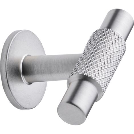 Möbelnkopf Manor ø 14mm, Möbelknauf Tiefe 39mm, Edelstahl Effekt
