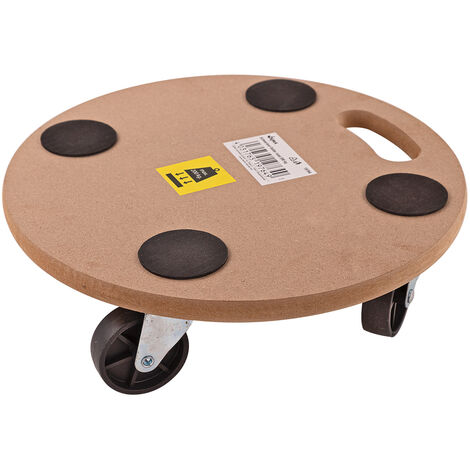 Möbelroller / Schwerlast-Roller rund 200 kg Pflanzen Rollplatte Platte mit Räder