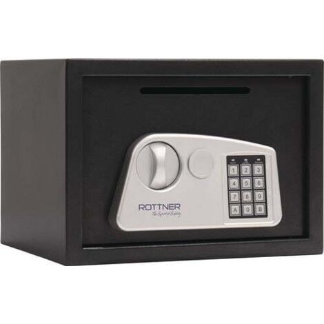 Möbeltresor Jupiter 3 250x350x280mm Elektronikschloss Fbd.+Einwurf 9kg ROTTNER