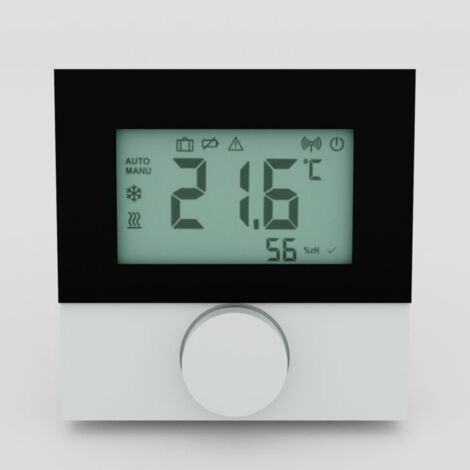 Möhlenhoff Raumbediengerät Display F, RDS 61011-N7 mit Feuchtesensor Alpha Smartware Raumbediengerät