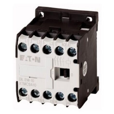 Moeller DILEM-10 - Mini contactor tripolar 4 KW AC3 1F 230V 50HZ 240V 60HZ