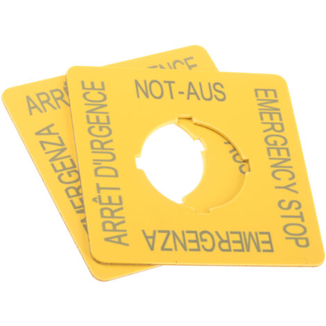 MOELLER NOT-AUS-SCHILD IP66 EATON (MOELLER) 216484