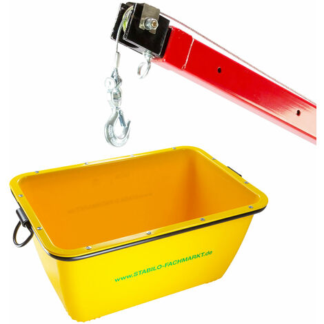 Mörtelkasten 110x67x49cm Mörtelwanne Mörtelkübel Zementwanne 200L kranbar