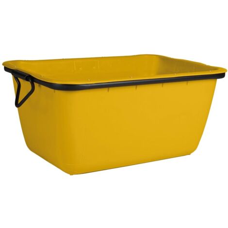 Mörtelkübel 200 l, gelb, kranbar