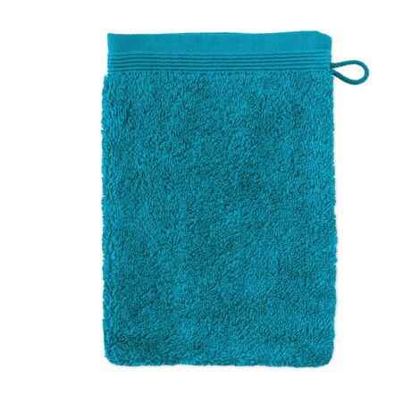 Möve Superwuschel - Guanto da bagno, 20 x 15 cm, in 100% cotone, colore: Lagoon
