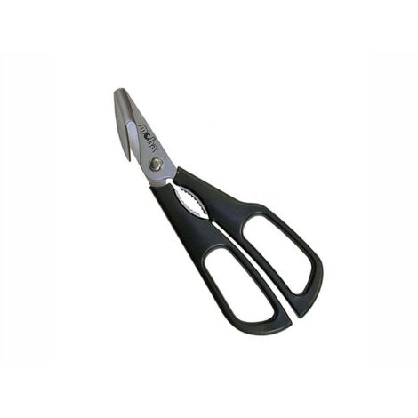 Moha forbice da crostacei e scampi acciaio inox abs nero 10x1,5x24,5cm