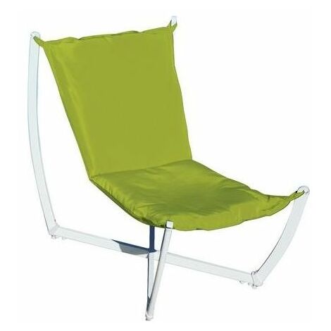 MOIA SPA YEPPON Poltrona Sospesa da Esterno a Dondolo Verde 70x90xh.85 Ideale per Giardini e Terrazzi