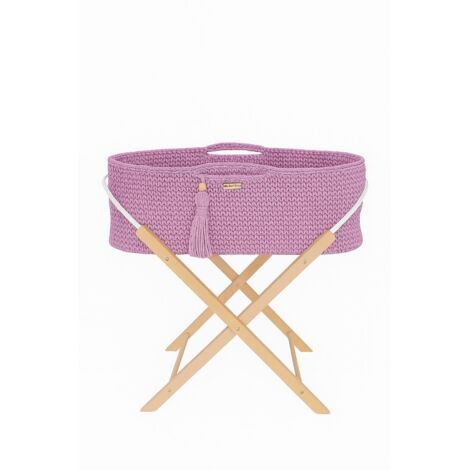 Moisés BOHO hecho a mano con soporte - Lavanda