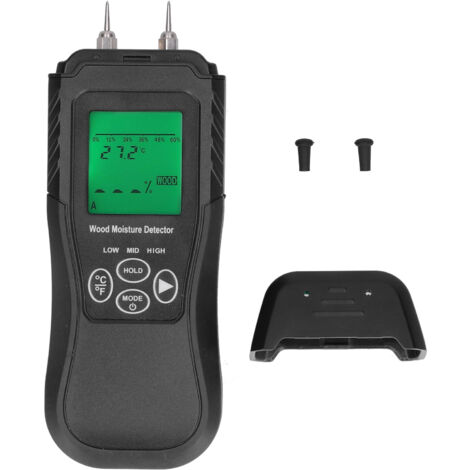 Moisture Meter Portable Digital LCD Auto Power Off Wood Moisture Meter Detector