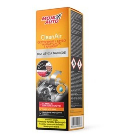 Moje Auto - Preparación del aire acondicionado Clean Air: aroma fresco, ventilación limpia
