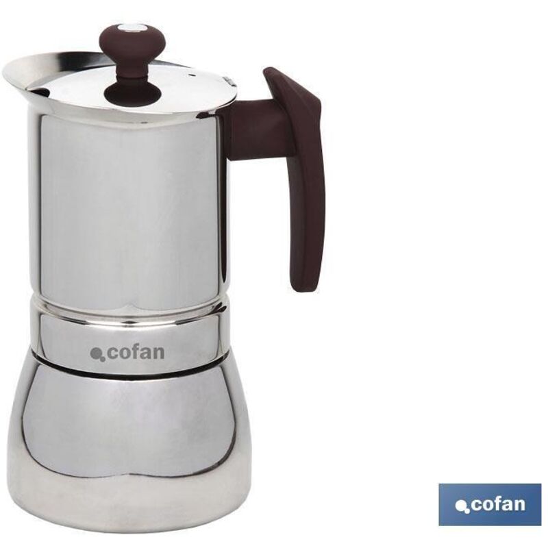 Constanza Caffettiera 6 Tazze Acciaio Inox