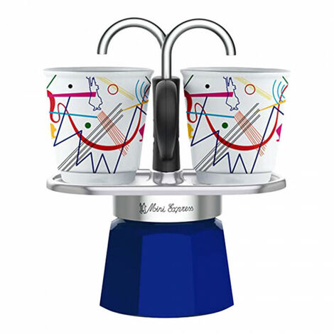 UNBEKANNT Moka pot Bialetti Mini Express Arte Kandinsky